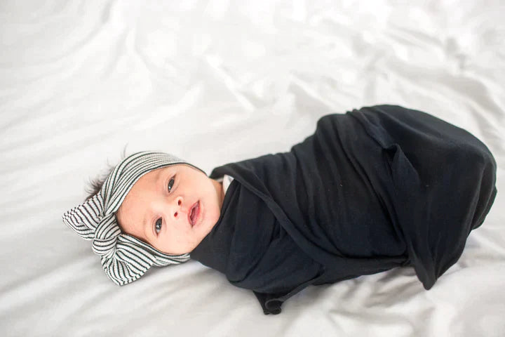 Copper Pearl Knit Swaddle Blanket