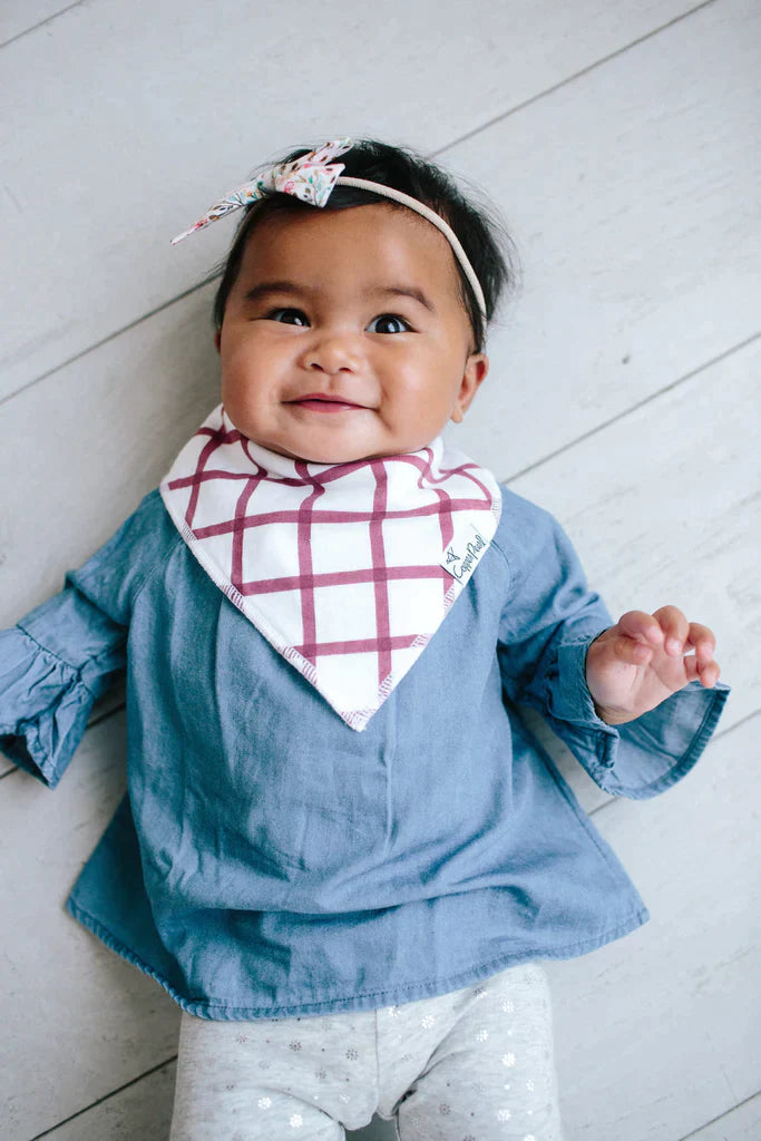 Copper Pearl Bandana Bib 4 Pk