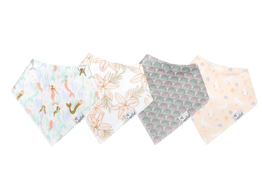 Copper Pearl Bandana Bib 4 Pk