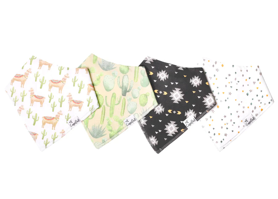 Copper Pearl Bandana Bib 4 Pk
