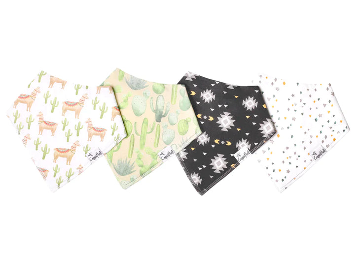 Copper Pearl Bandana Bib 4 Pk