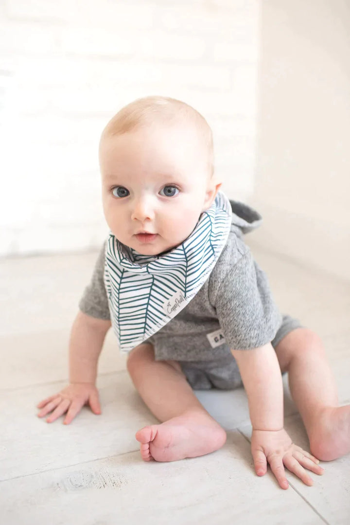 Copper Pearl Bandana Bib 4 Pk