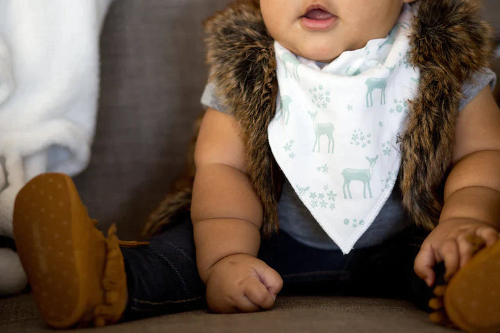 Copper Pearl Bandana Bib 4 Pk