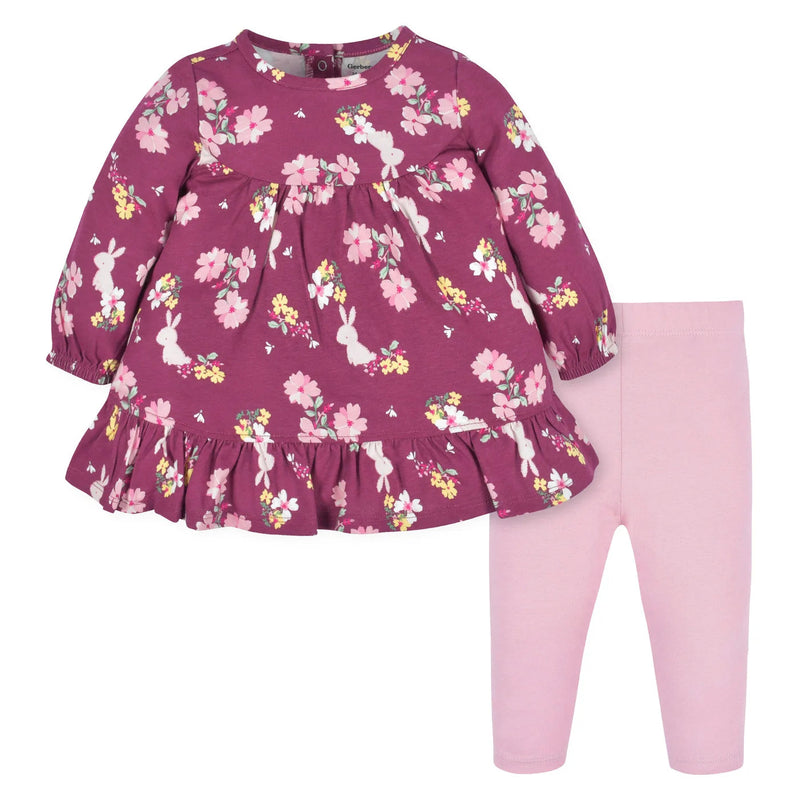 Baby Girls Bouquets 2 Pc Set 3T