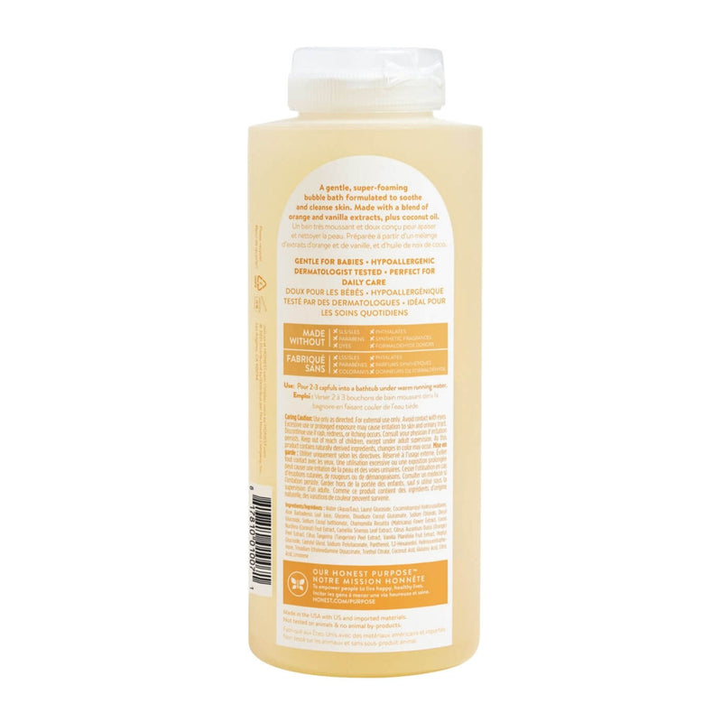 Honest 12oz/355mL Bubble Bath - Sweet Orange Vanilla