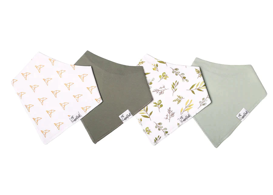 Copper Pearl Bandana Bib 4 Pk