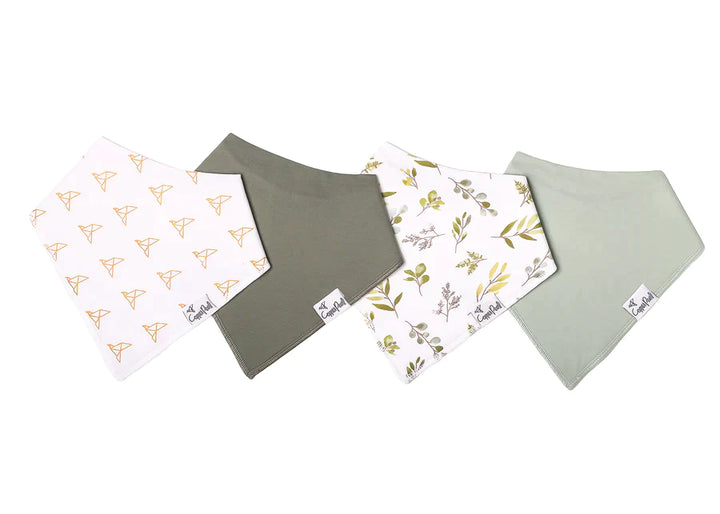 Copper Pearl Bandana Bib 4 Pk