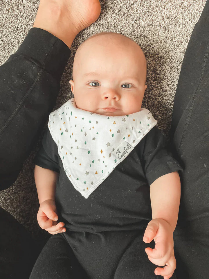 Copper Pearl Bandana Bib 4 Pk