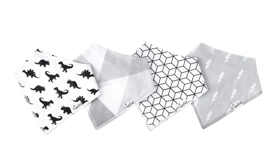 Copper Pearl Bandana Bib 4 Pk