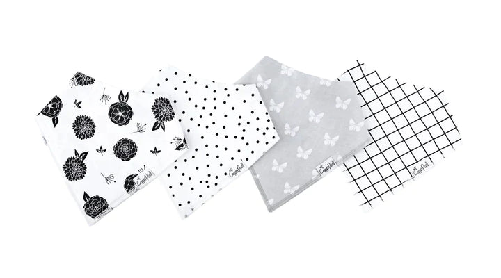 Copper Pearl Bandana Bib 4 Pk