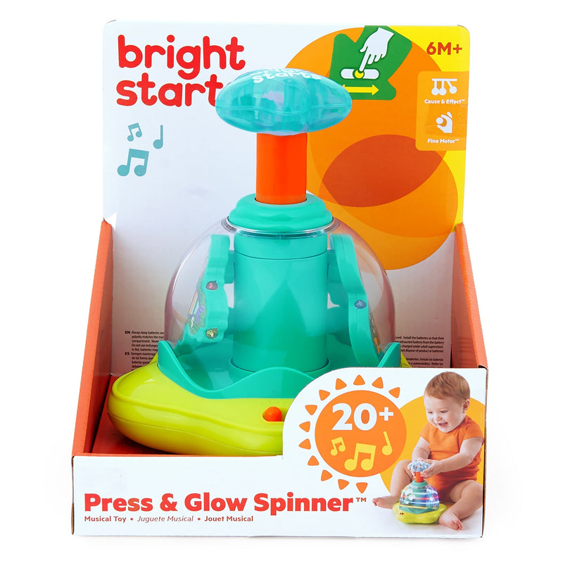 Press & Glow Spinner