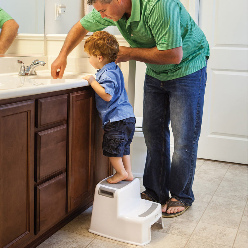 2-Up Step Stool – Grey