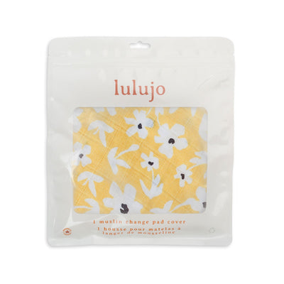 Change Pad Cover - Change Pad Cover  - Yellow Wildflowers