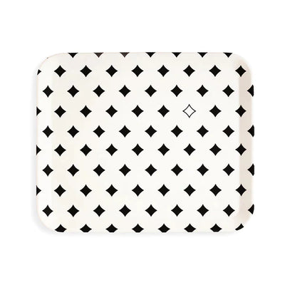 Bamboo Fiber Large Plate Diamond