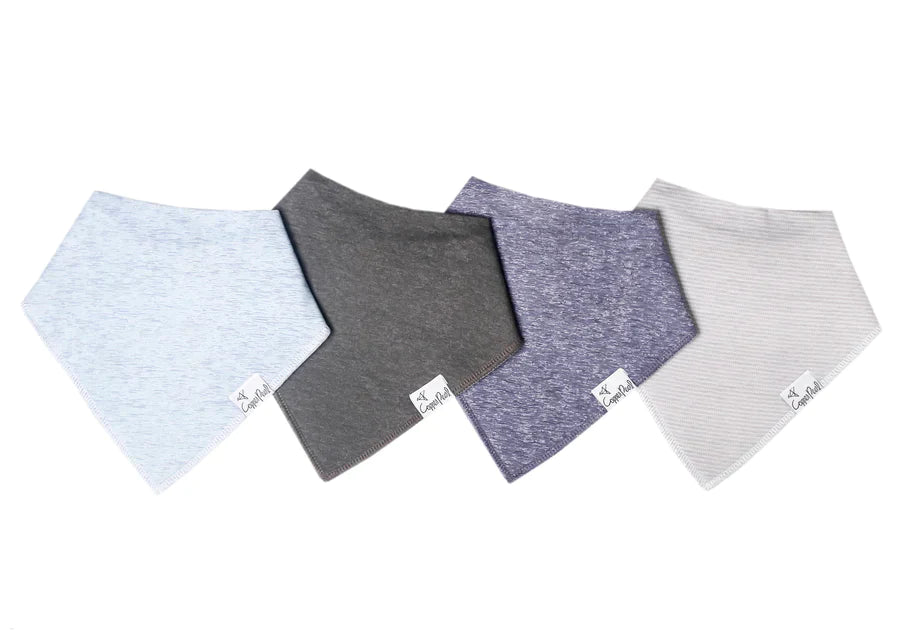 Copper Pearl Bandana Bib 4 Pk