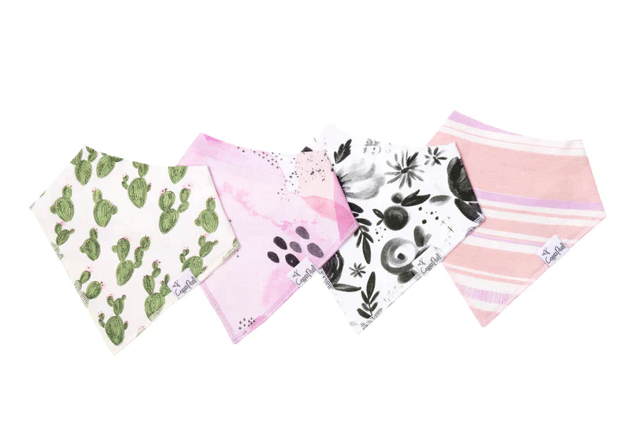 Copper Pearl Bandana Bib 4 Pk