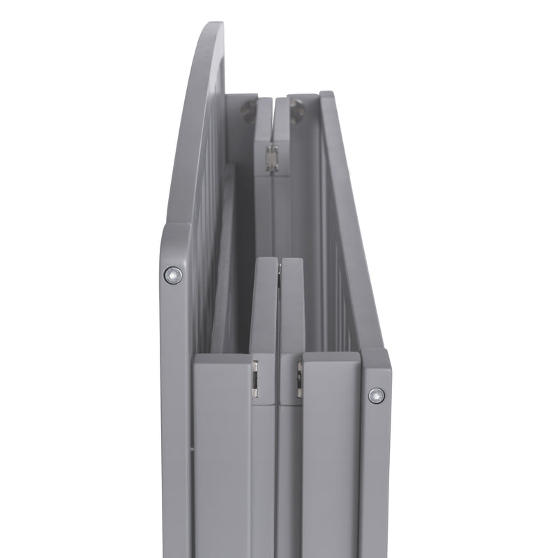 Dylan Folding Portable 3-in-1 MiniCrib /TwinBed-Grey