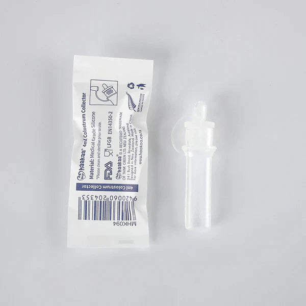 Silicone Colostrum Collector Set of 6 X 4ml Pack/Storage Case