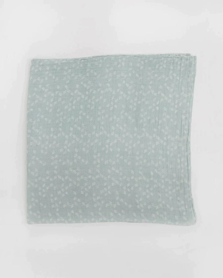 little unicorn Cotton Muslin Swaddle Blanket
