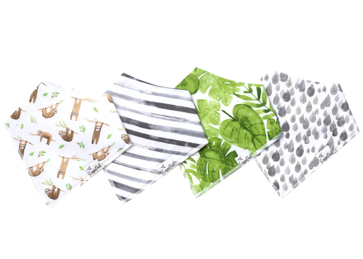 Copper Pearl Bandana Bib 4 Pk