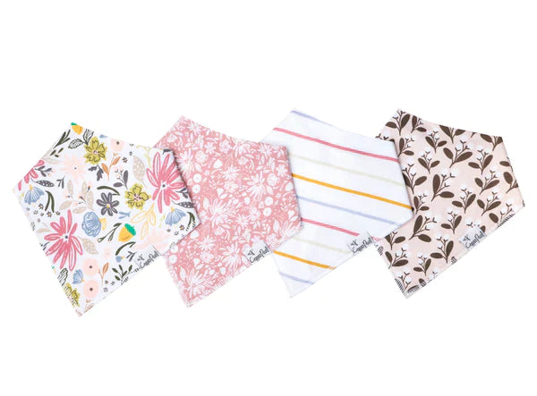 Copper Pearl Bandana Bib 4 Pk