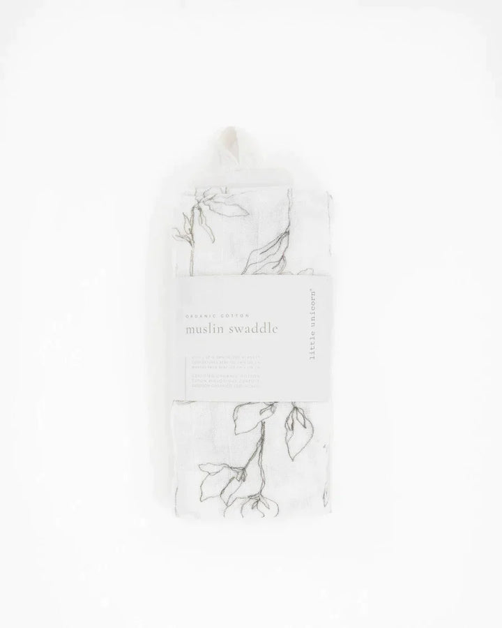 little unicorn Little Unicorn - Organic Cotton Muslin Swaddle Blanket Organic