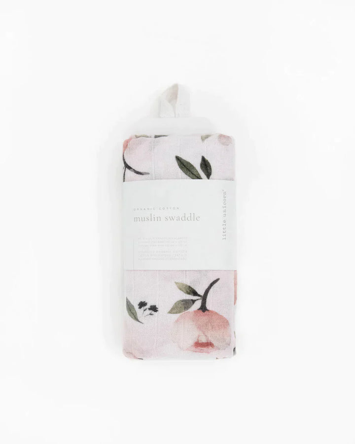 little unicorn Little Unicorn - Organic Cotton Muslin Swaddle Blanket Organic