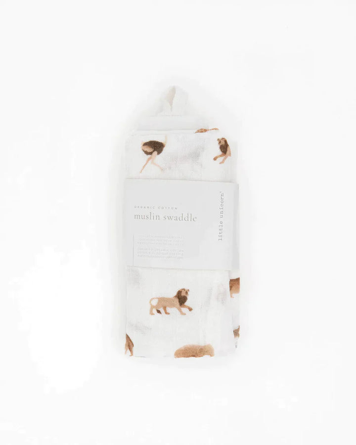 little unicorn Little Unicorn - Organic Cotton Muslin Swaddle Blanket Organic