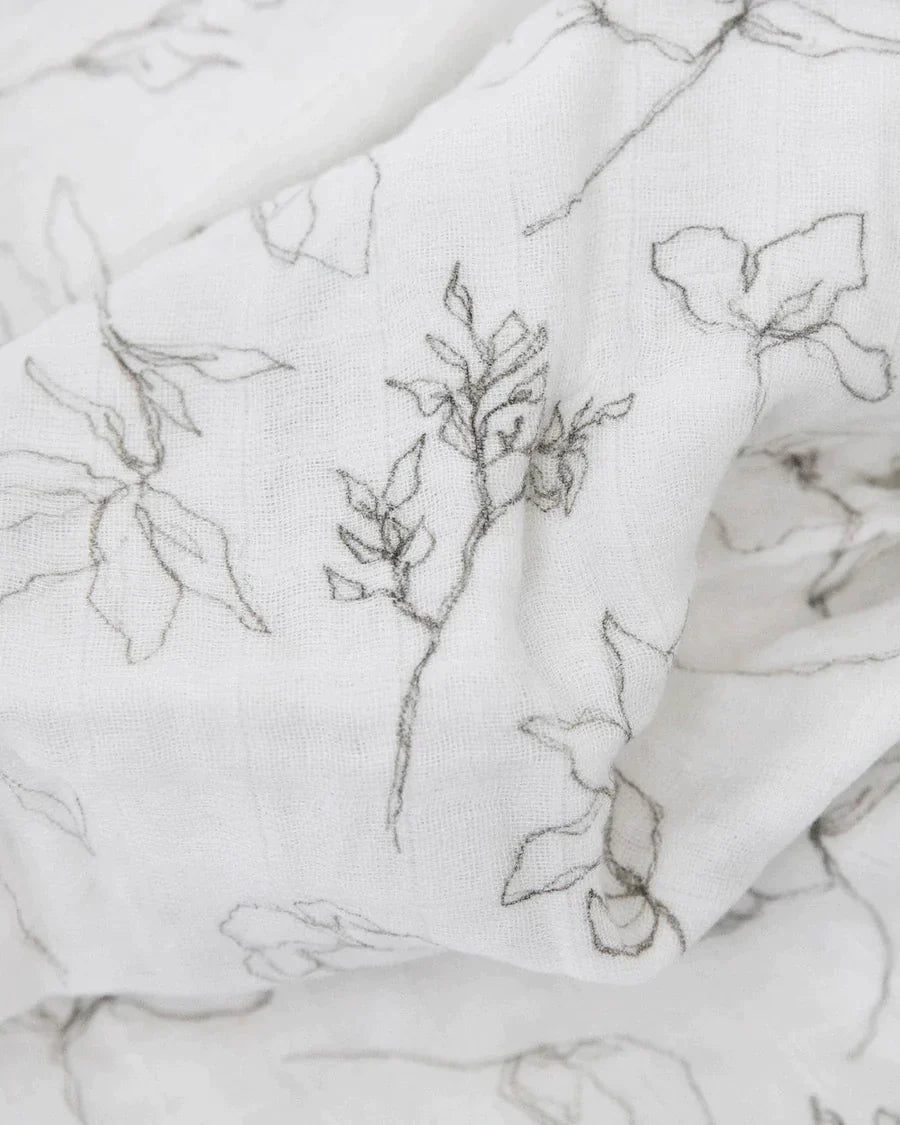 little unicorn Little Unicorn - Organic Cotton Muslin Swaddle Blanket Organic