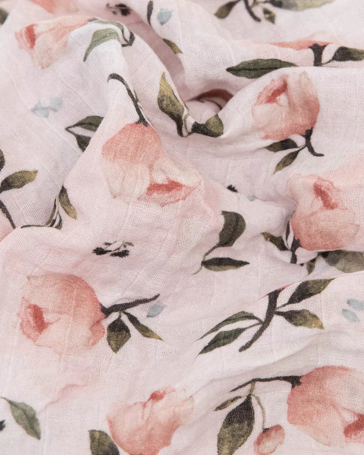 little unicorn Little Unicorn - Organic Cotton Muslin Swaddle Blanket Organic