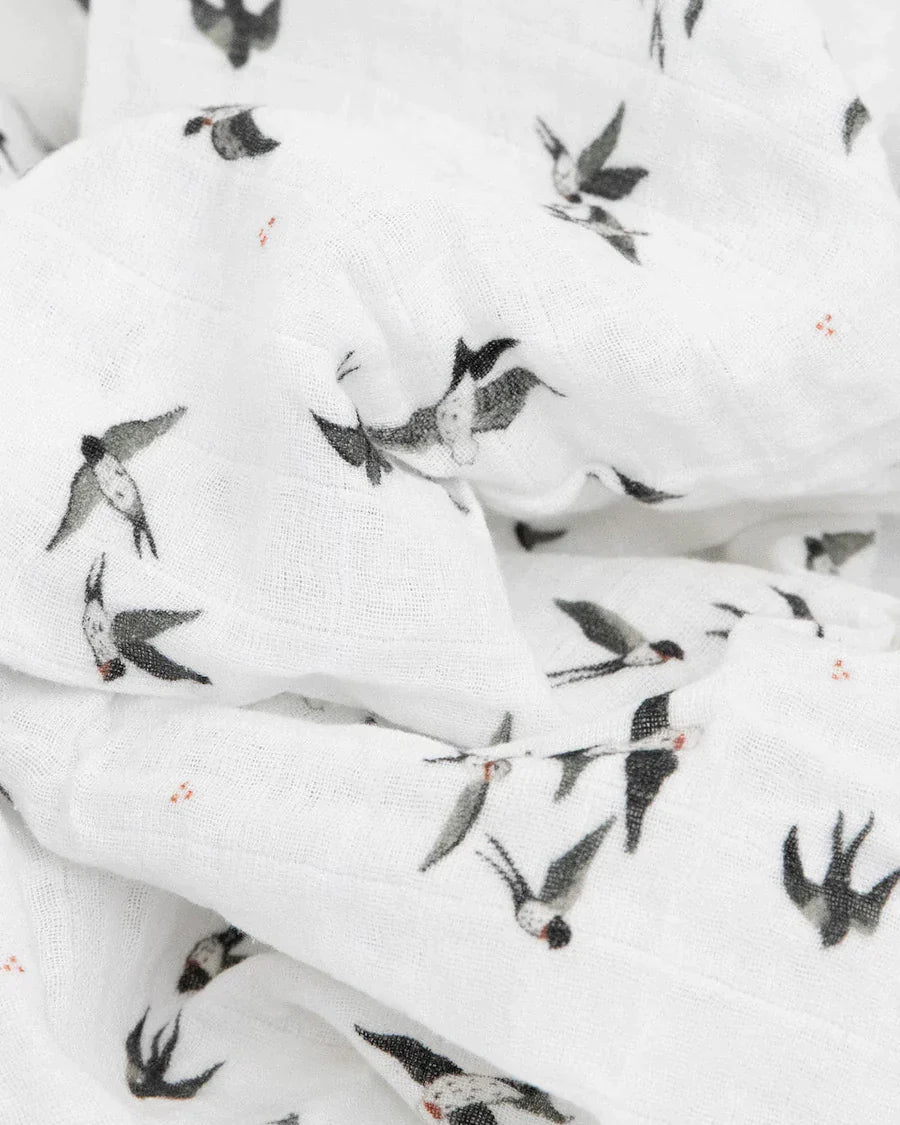 little unicorn Little Unicorn - Organic Cotton Muslin Swaddle Blanket Organic