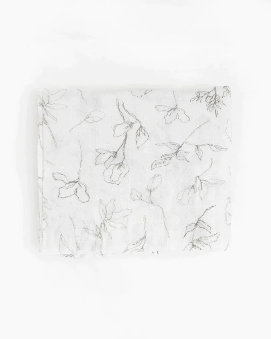 little unicorn Little Unicorn - Organic Cotton Muslin Swaddle Blanket Organic