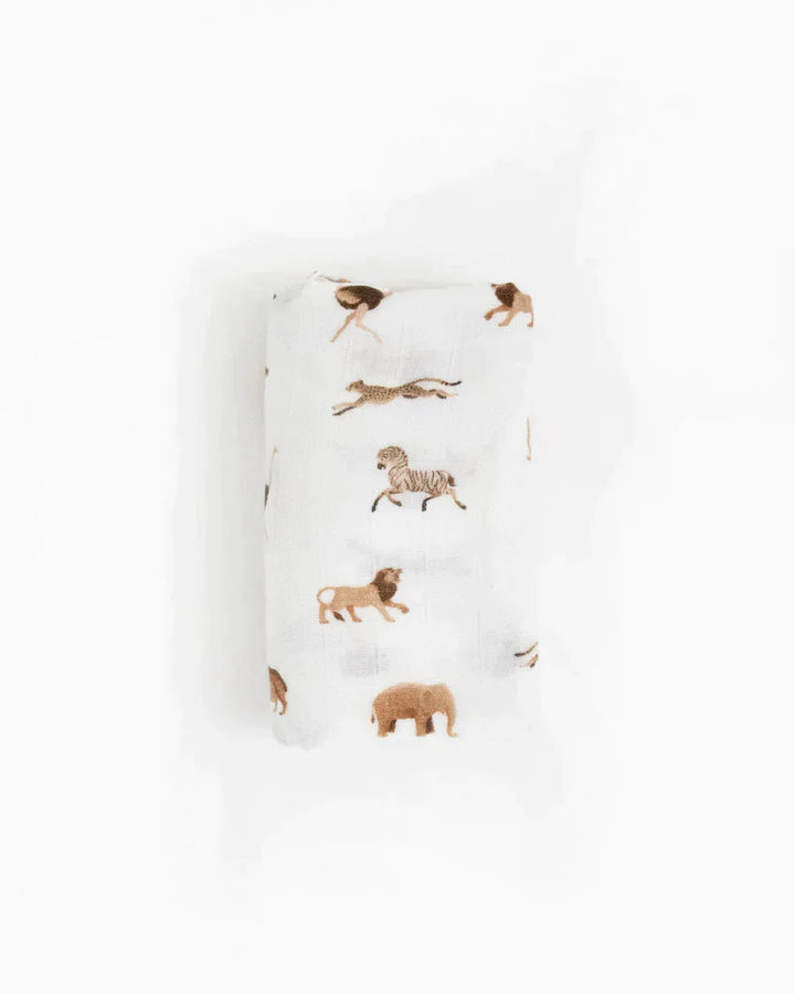 little unicorn Little Unicorn - Organic Cotton Muslin Swaddle Blanket Organic