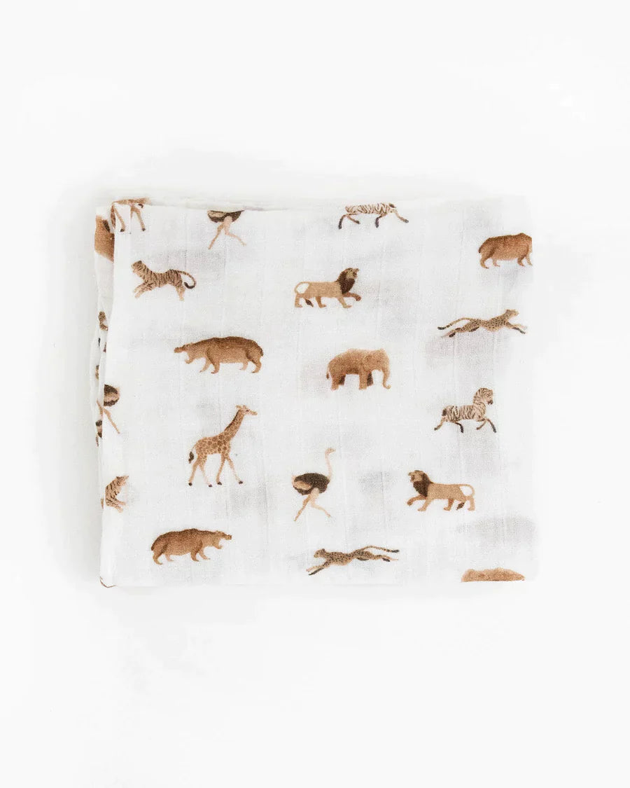 little unicorn Little Unicorn - Organic Cotton Muslin Swaddle Blanket Organic