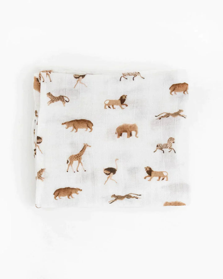 little unicorn Little Unicorn - Organic Cotton Muslin Swaddle Blanket Organic