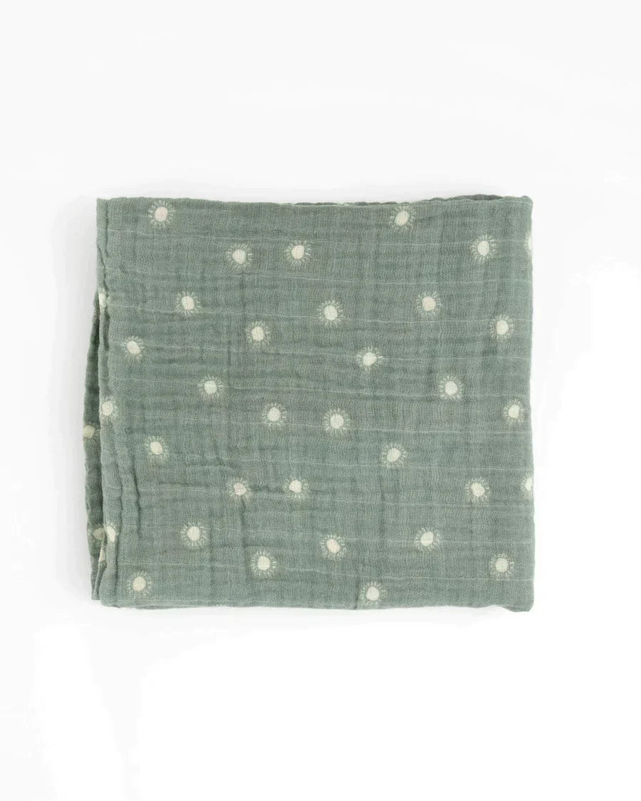 little unicorn Little Unicorn - Organic Cotton Muslin Swaddle Blanket Organic