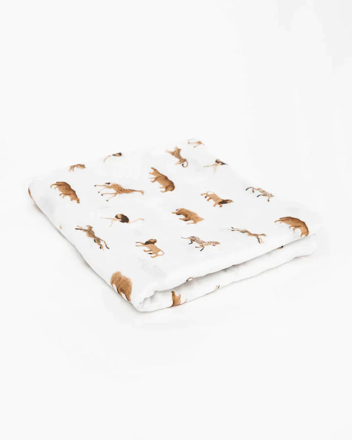 little unicorn Little Unicorn - Organic Cotton Muslin Swaddle Blanket Organic