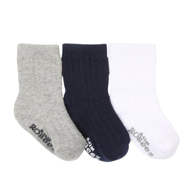 Socks Boys Basics 3pk 6-12m