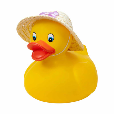 Large Rubber Duckie-Straw Hat