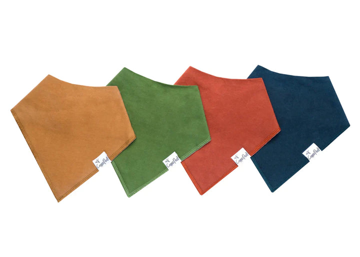 Copper Pearl Bandana Bib 4 Pk
