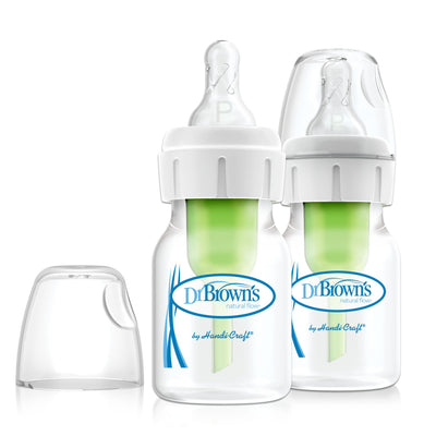 Natural Flow® Options+™ Preemie Baby Bottle, 2 oz/60 ml, 2 PK