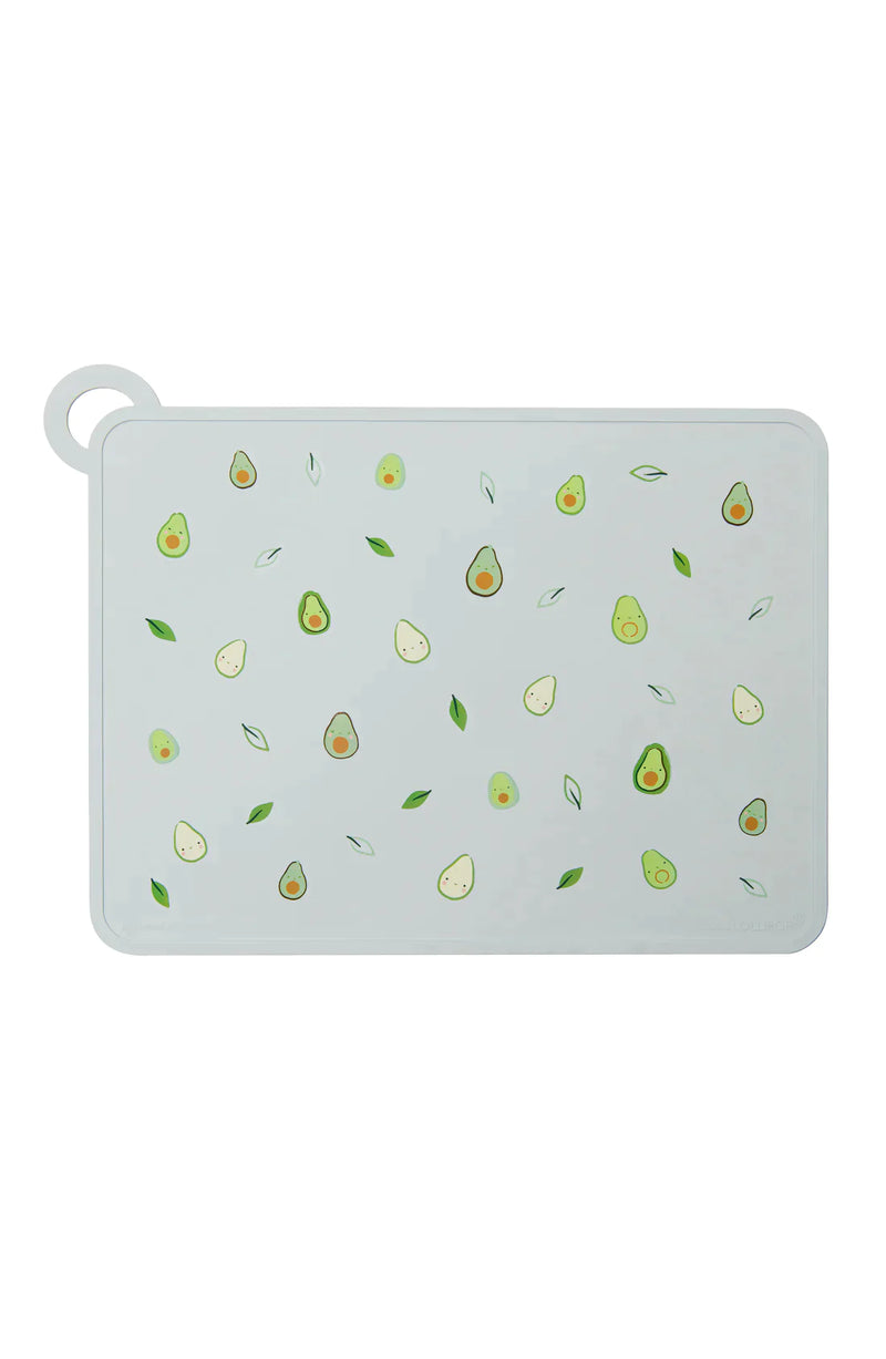 Silicone Placemat Printed Avocado