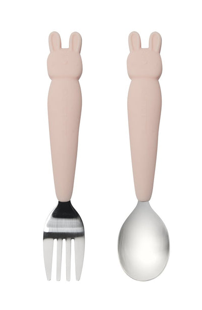 Kid's Spoon/Fork Set  Bunny