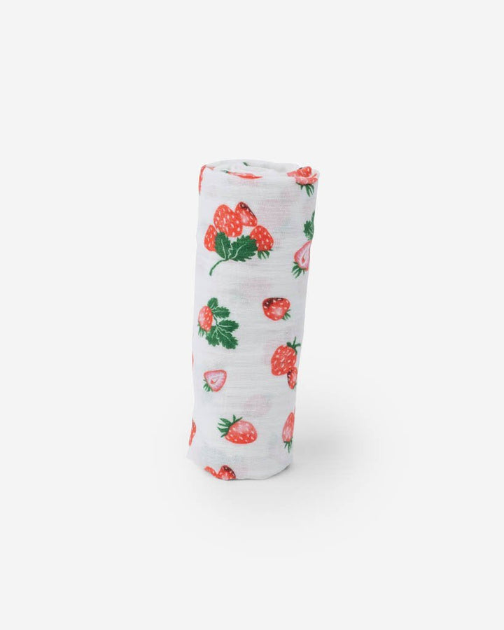 little unicorn Cotton Muslin Swaddle Blanket