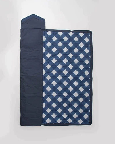 5 x 5 Outdoor Blanket - Navy Plaid