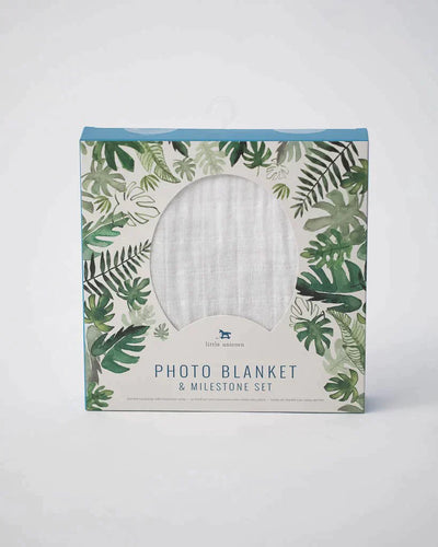 Photo Blanket -Tropical Leaf