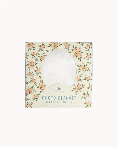 Photo Blanket -Watercolor Roses