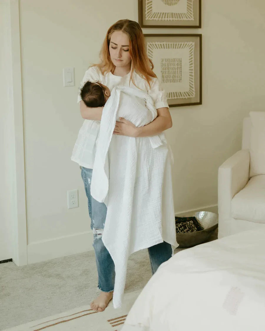little unicorn Little Unicorn - Organic Cotton Muslin Swaddle Blanket Organic
