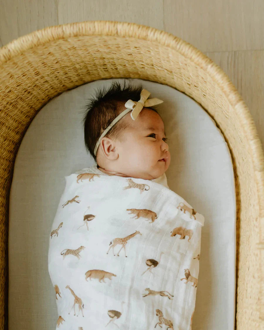 little unicorn Little Unicorn - Organic Cotton Muslin Swaddle Blanket Organic