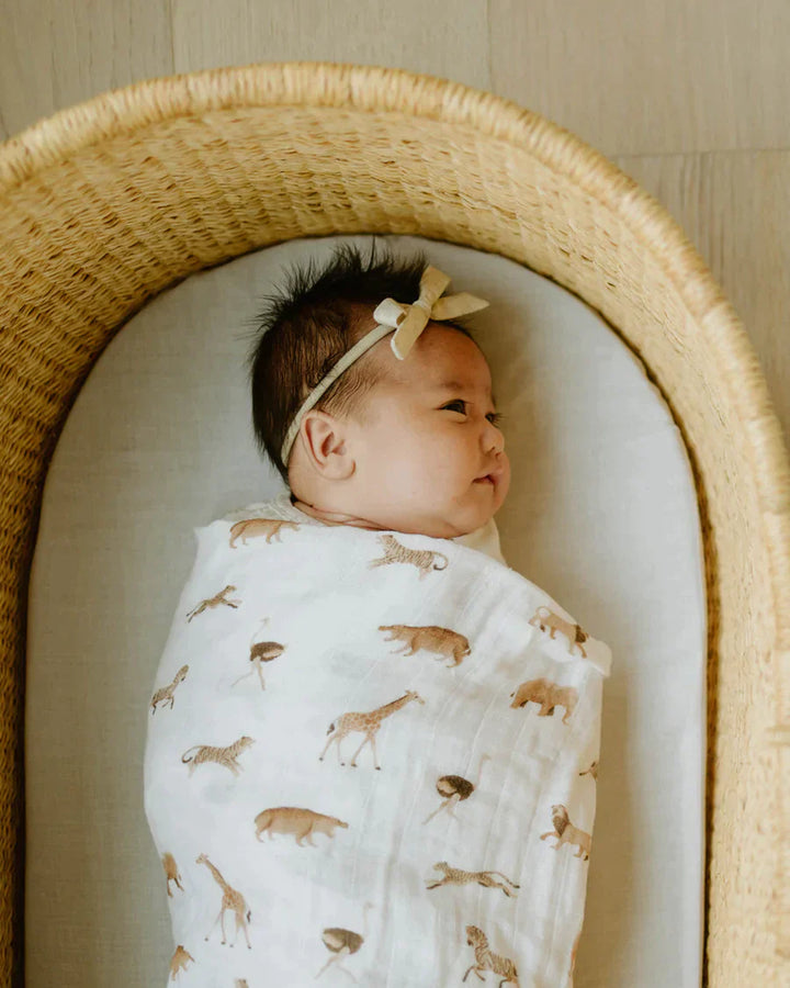little unicorn Little Unicorn - Organic Cotton Muslin Swaddle Blanket Organic